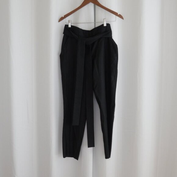 Stella McCartney Wool Trousers Sash Tie Sz 6 - Picture 1 of 5